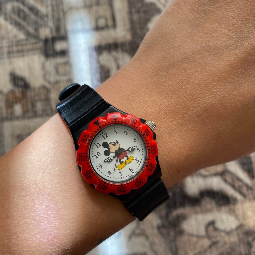 Vintage Mikey mouse watch